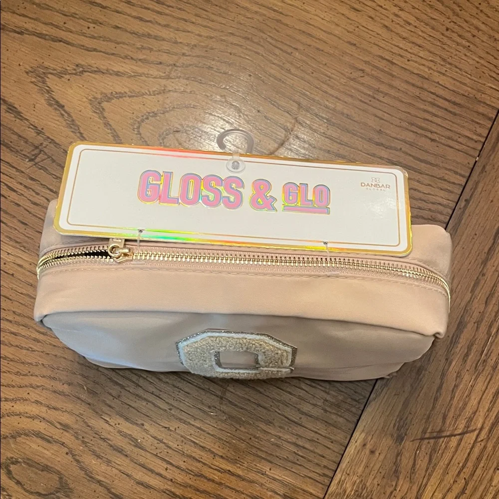 Gloss & Glo Beige‎ Makeup Bag